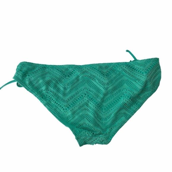OP Seafoam Green Bikini Bottom Side Tie Large - Picture 2 of 6